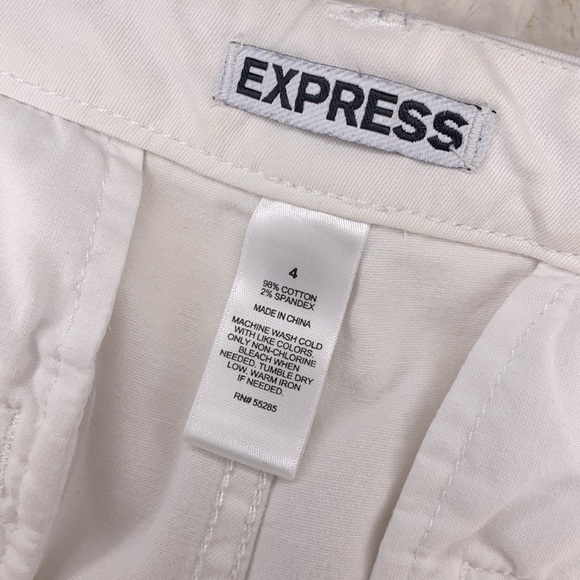 Express White Shorts - Picture 3 of 3